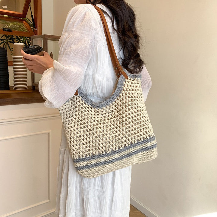Large Handwoven Bag Bowlift
