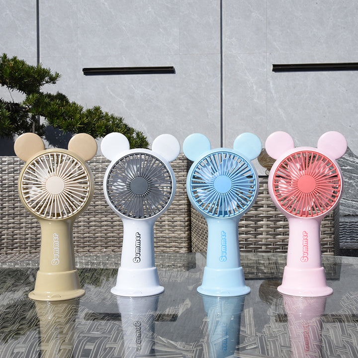 Women's Portable Mini Table Fan with Foldable Design Bowlift