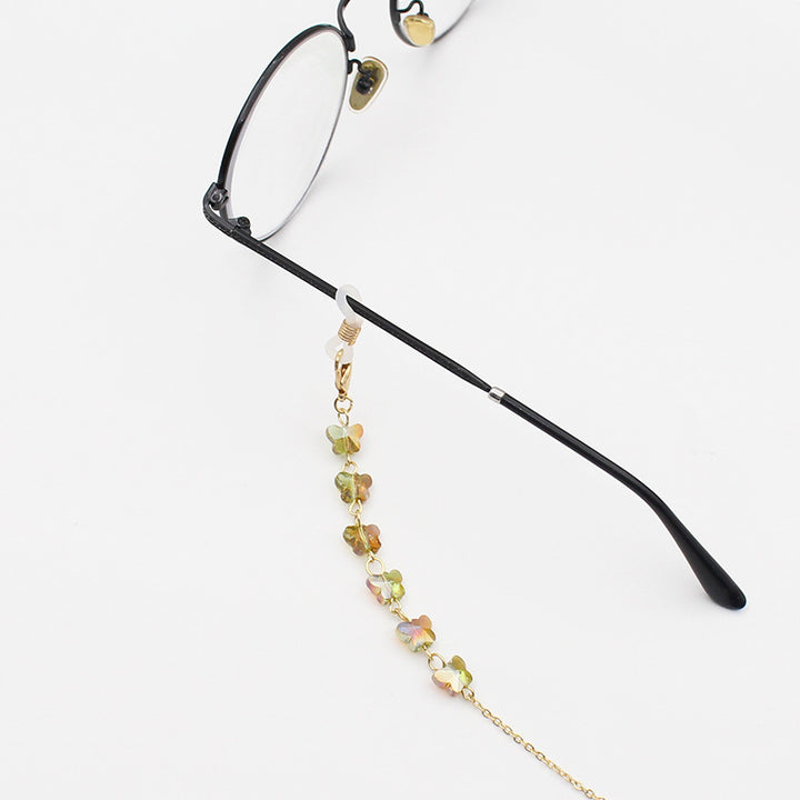 Floral Eyewear Chain Holder Bowlift