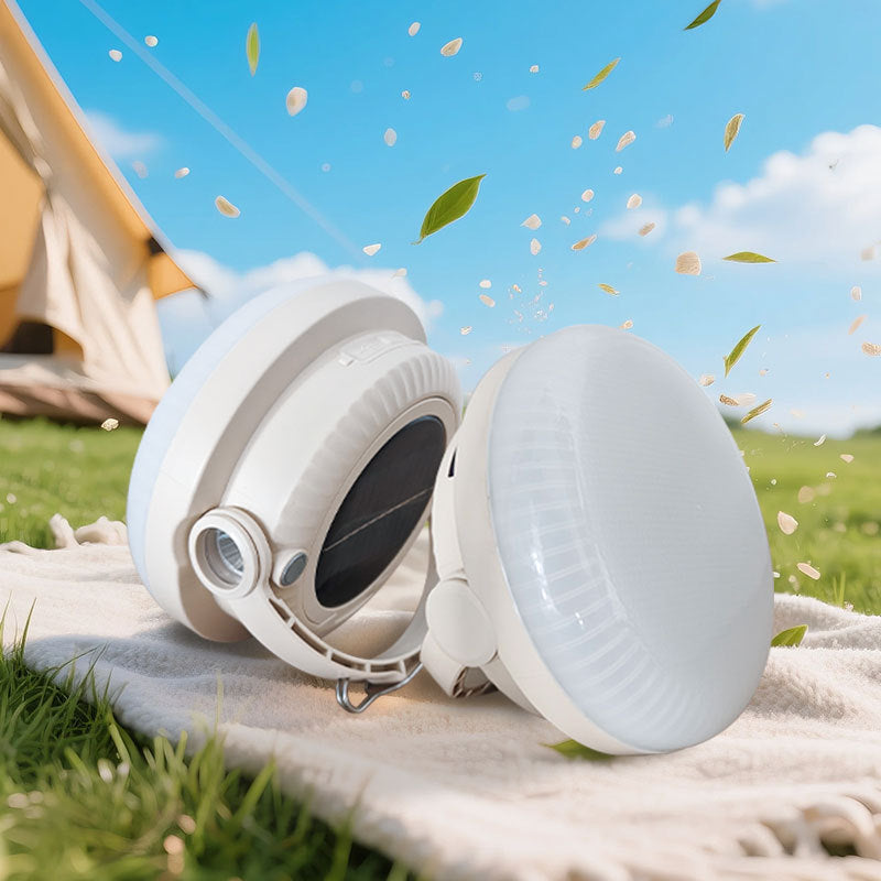 Long-Endurance LED Rechargeable Light Solar Camping Light