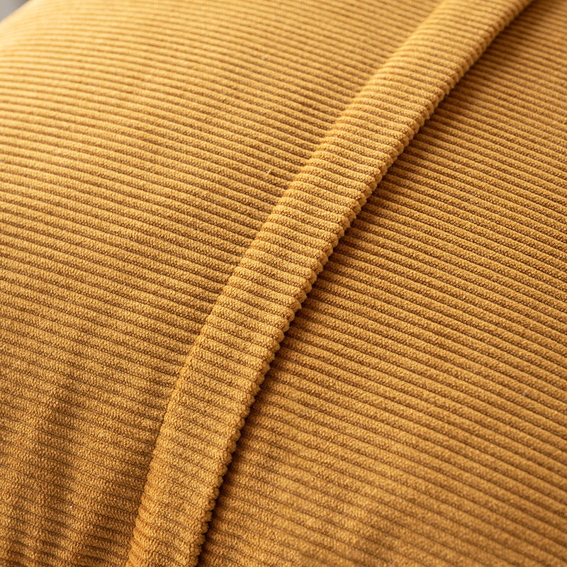 Ribbed Accent Throw Pillow