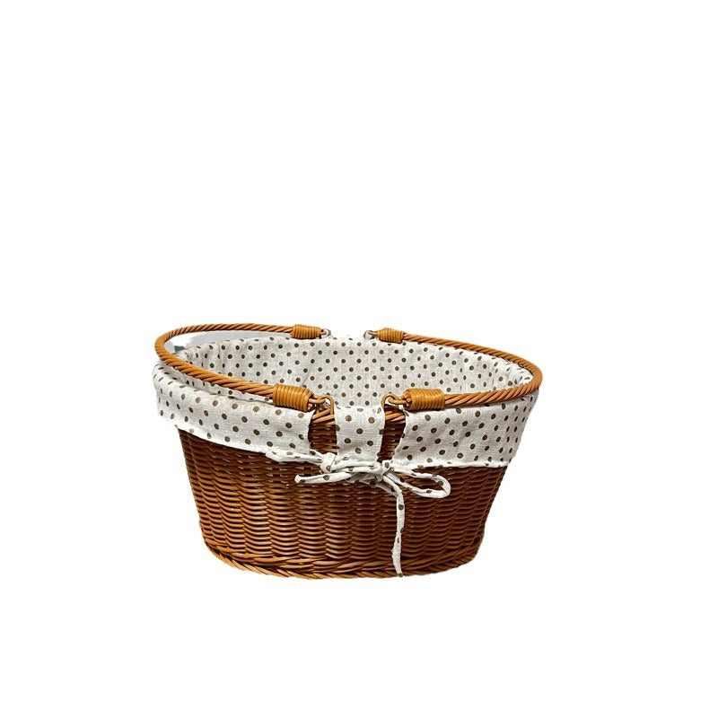 Storage Woven Basket Bowlift