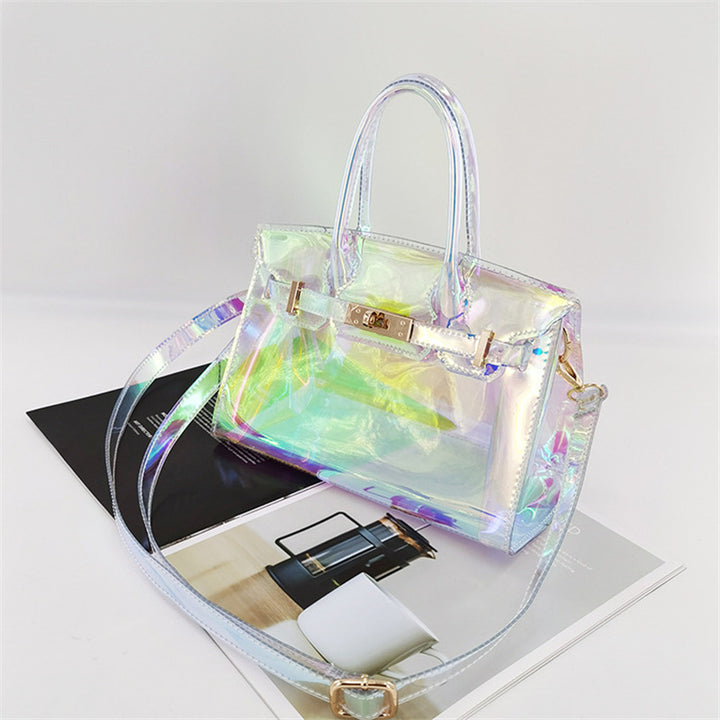 Fashionable Transparent Handbag Bowlift
