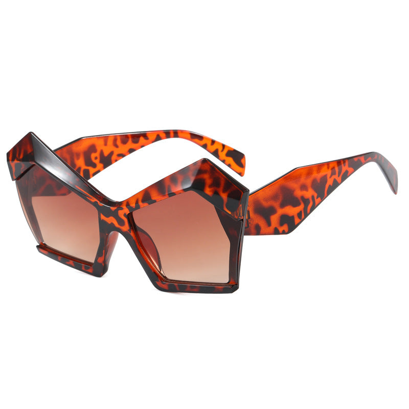 Ladies geometric designer glasses Bowlift