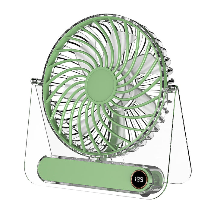 Portable Rechargeable Desk Fan Bowlift