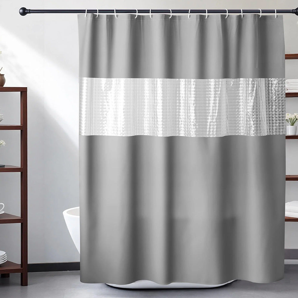 Premium Waterproof Shower Curtain Bowlift