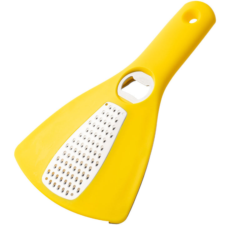 Multifunctional kitchen grater with integrated bottle opener function Bowlift