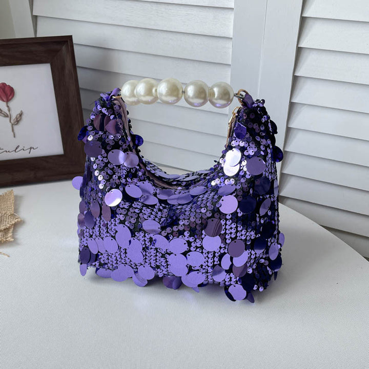 WoChic Sequined Evening Handbag Bowlift