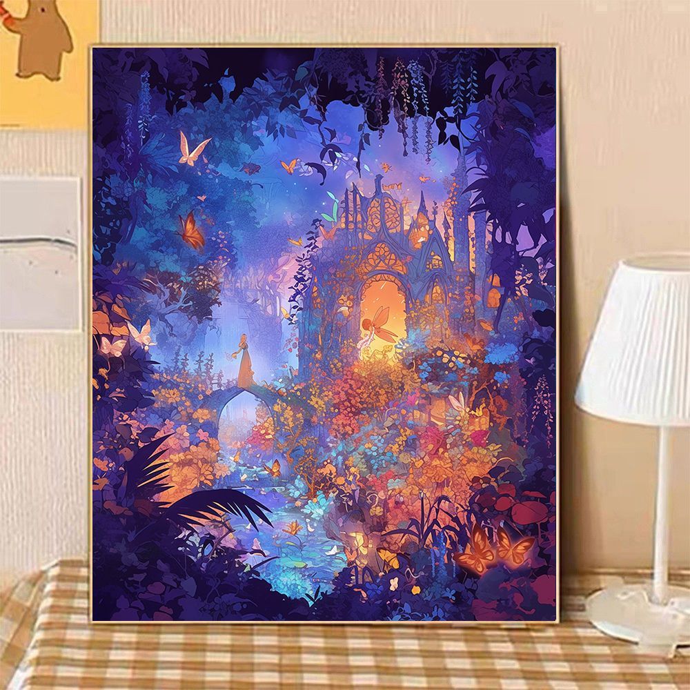 Enchanted Evening Landscape Canvas Art Bowlift