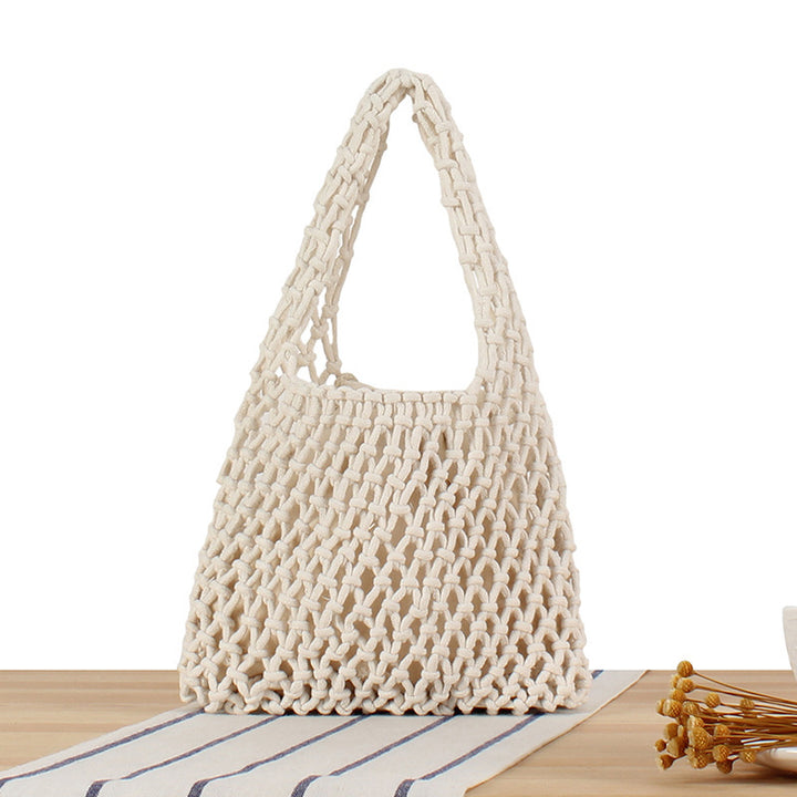 Hand-knotted jute bag Bowlift
