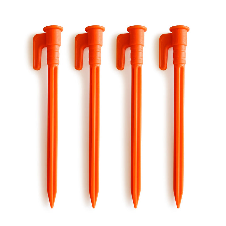 Unisex Tent Stakes with Practical Grip Bowlift