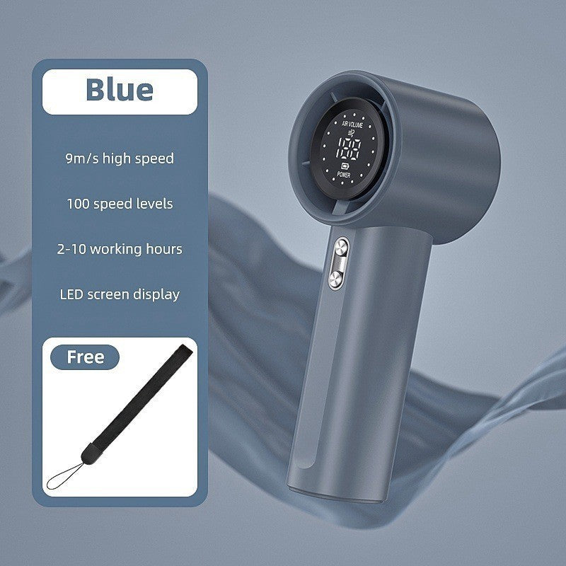Unisex nan compact cordless high speed digital display hair dryer with adjustable speed and long lasting battery Bowlift