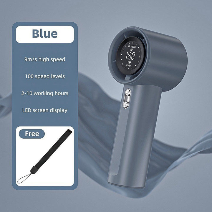Unisex nan compact cordless high speed digital display hair dryer with adjustable speed and long lasting battery Bowlift