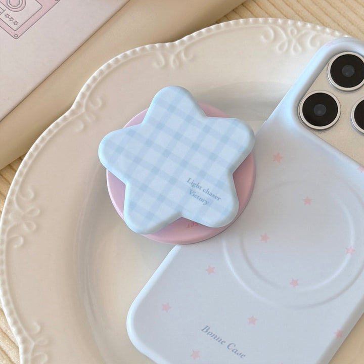 Playful star-shaped silicone coaster Bowlift
