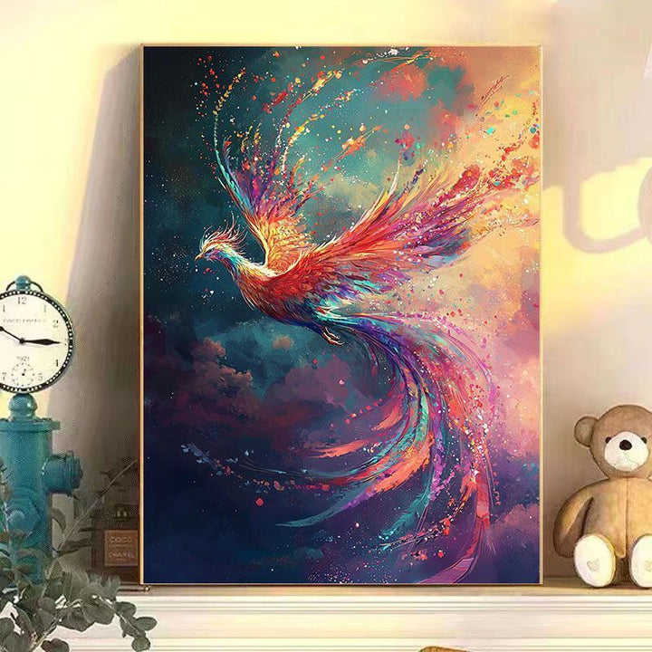 Abstract Phoenix Wall Art Print Bowlift