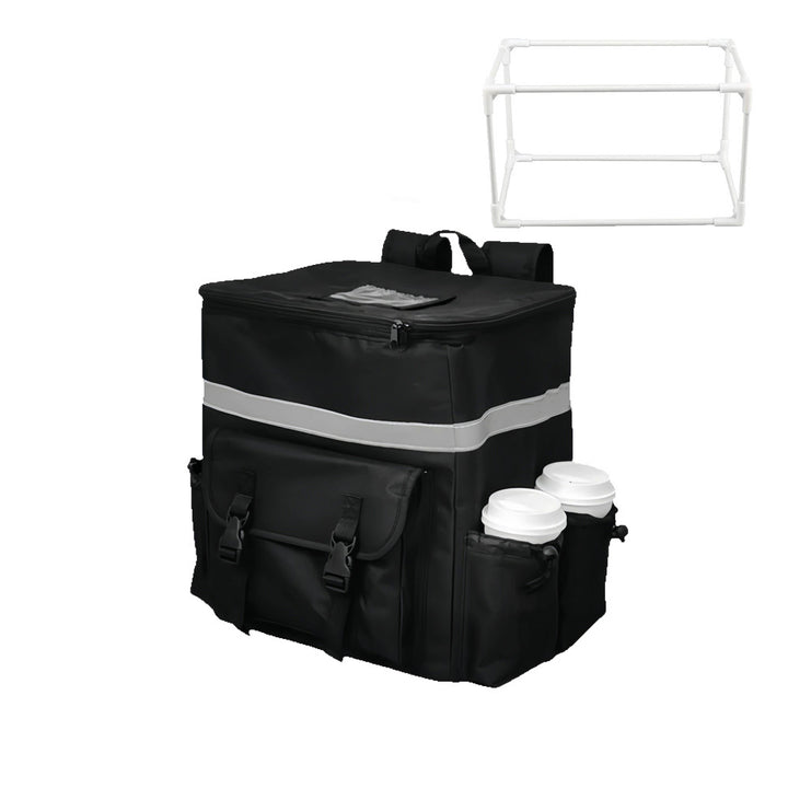 Women’s cooler bag with insulating carrying frame and drink holders Bowlift