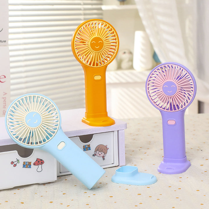 Women's Portable Smiley Fan Bowlift