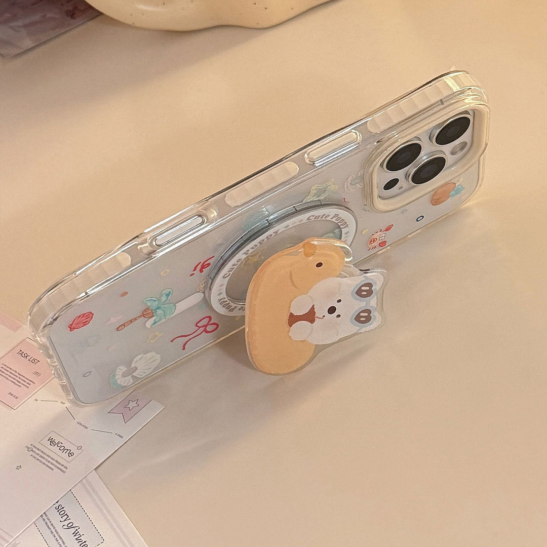 Playful fridge magnet Bowlift