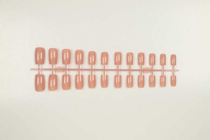 Matte Finish Long Stiletto Press-On Nails Bowlift