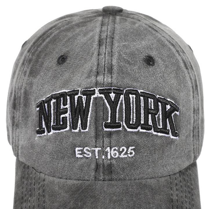 Men's Distressed Embroidered Dad Hat Bowlift