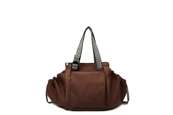 Stylish Multi-Pocket Diaper Tote Bowlift