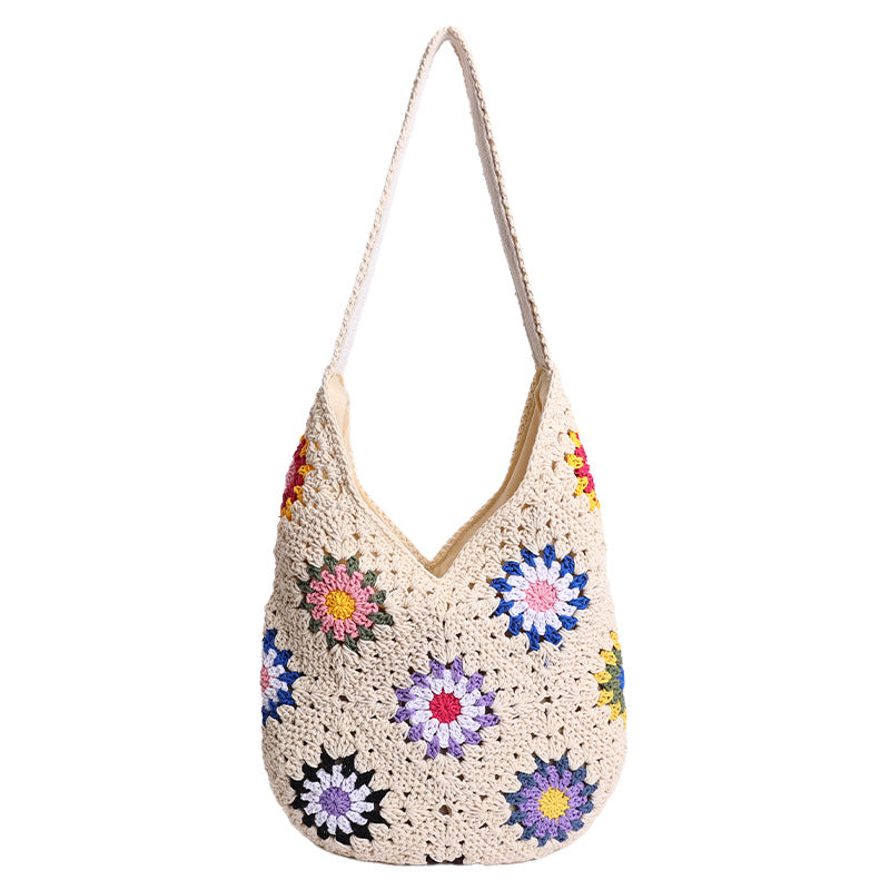 Fashionable Crochet Handbag Bowlift
