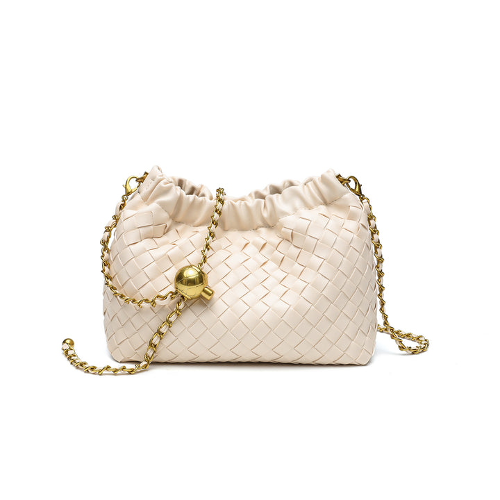 Chic Woven Evening Bag Bowlift