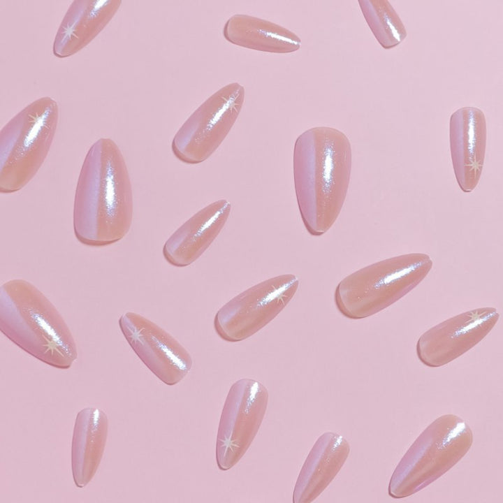 Glossy Nail Art Press-On Tips Bowlift