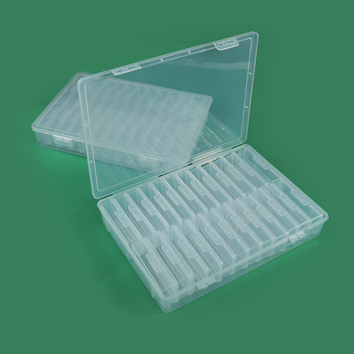 Multi-Division Transparent Craft Storage Box Bowlift