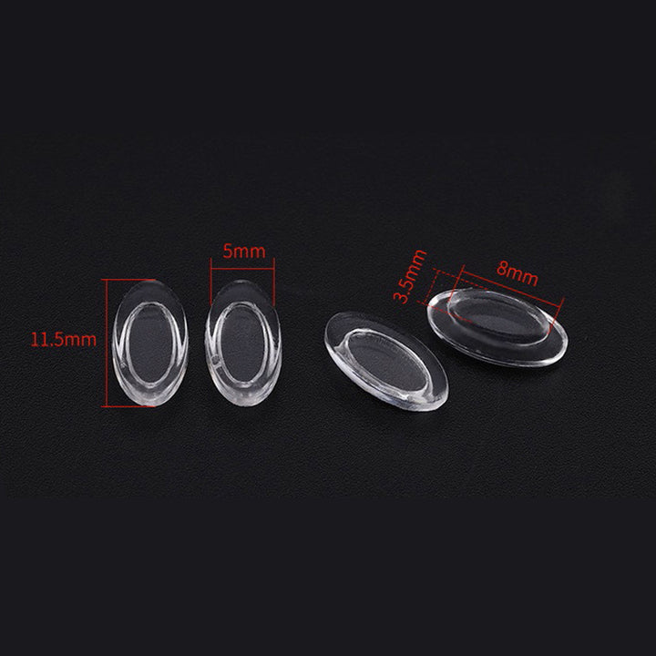 Clear Silicone Glasses Nose Pads Bowlift