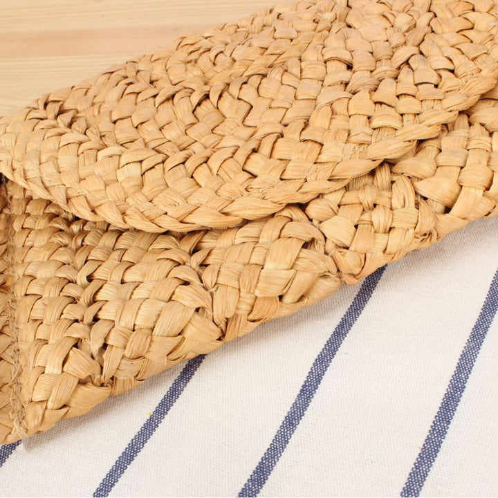 Clutch Made of Handmade Basket Weave Bowlift