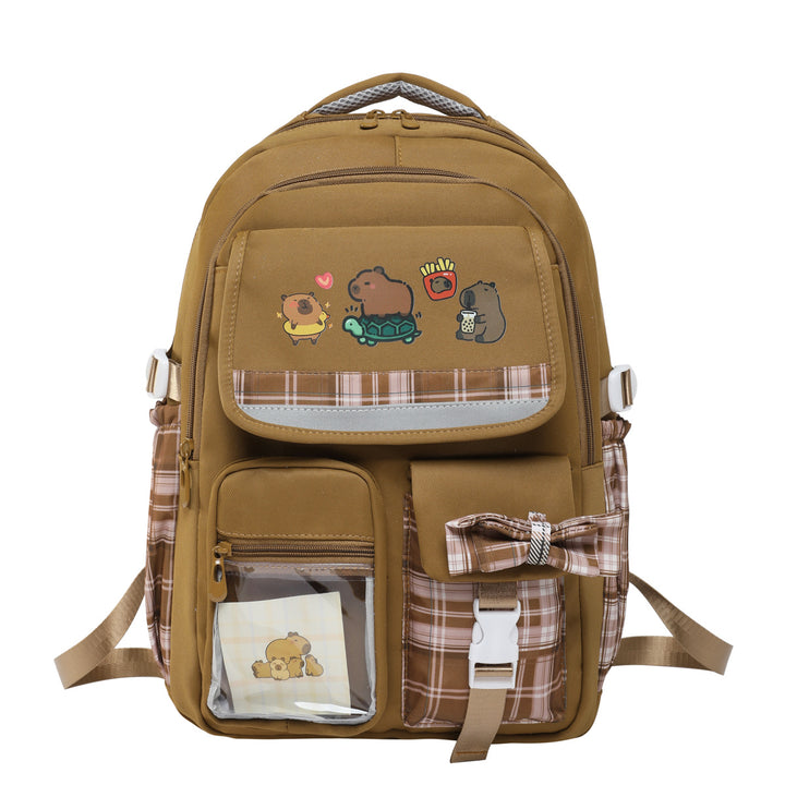 Backpack with Playful Animal Design Bowlift