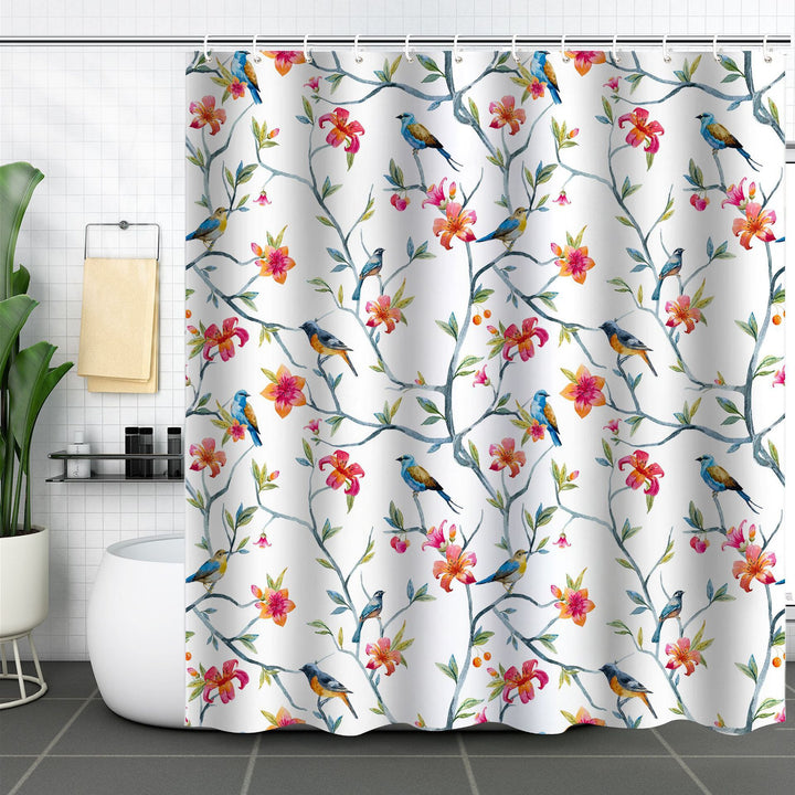 Nature-Inspired Shower Curtain Bowlift