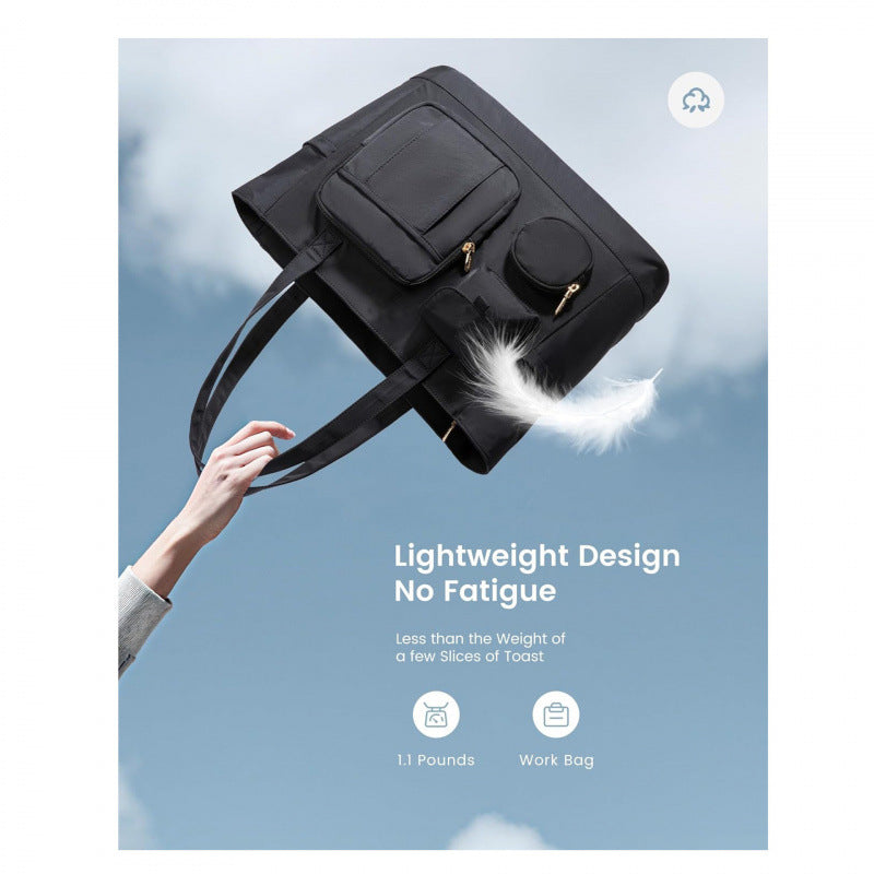 Practical everyday bag with multifunctional compartments Bowlift