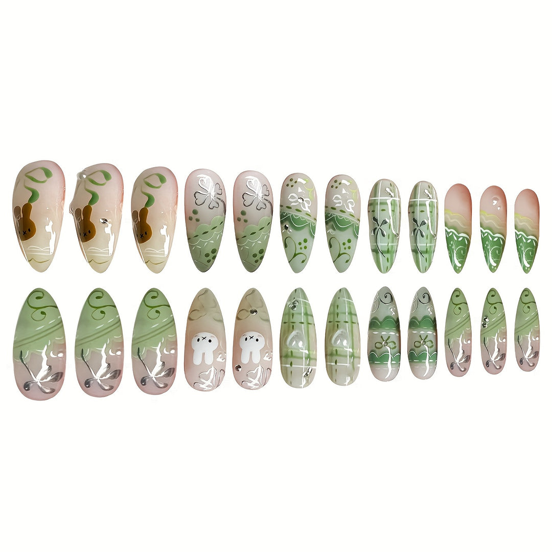 Glamorous Glittery Stiletto Nail Art Bowlift