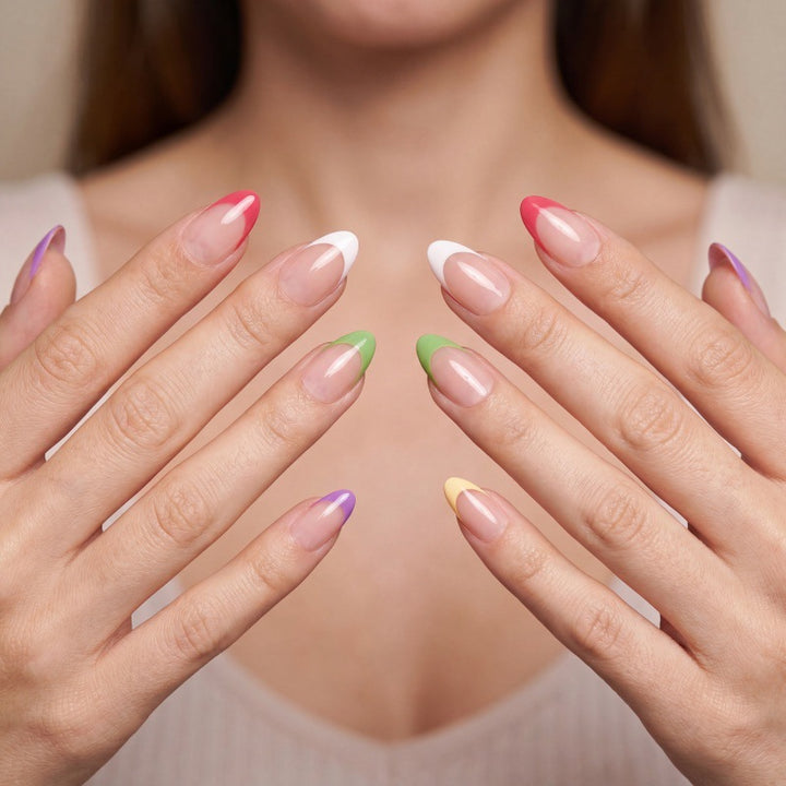 Artificial Nail Set with Various Shapes Bowlift