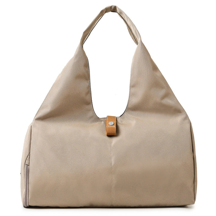 Comfortable tote bag with innovative shape and adjustable carrying handle Bowlift