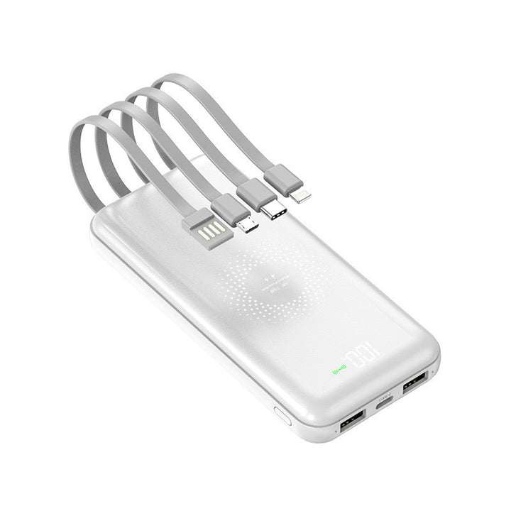 Power bank with integrated multi-charging cable for Bowlift