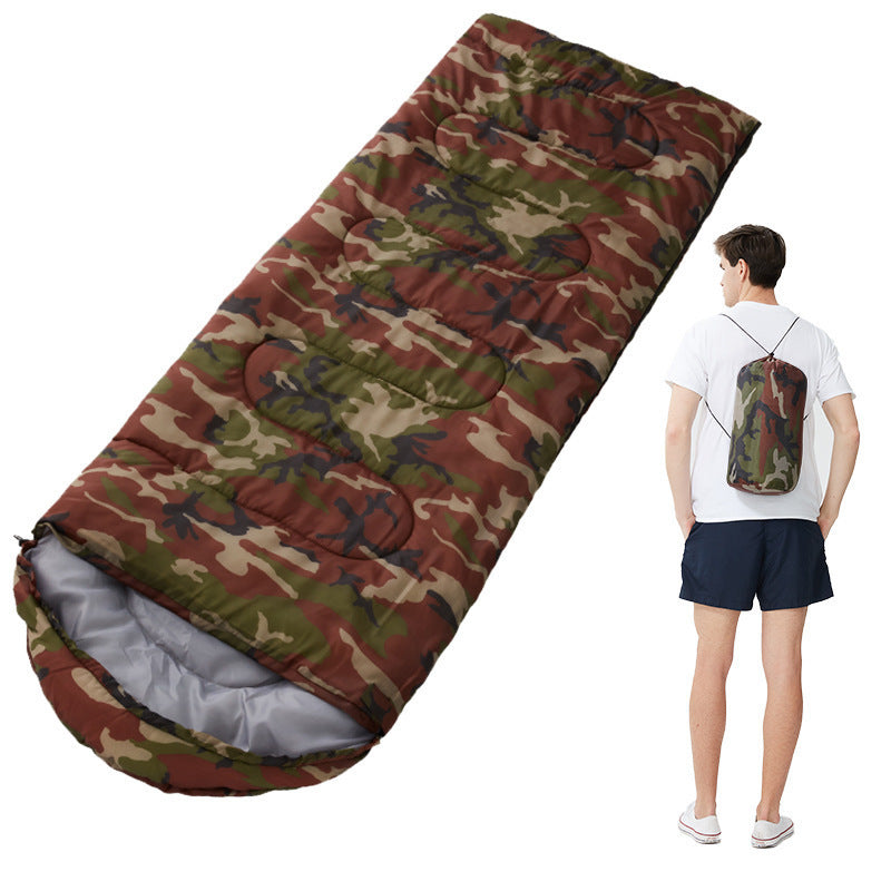 Compact Camping Sleeping Bag With Thermal Insulation Bowlift