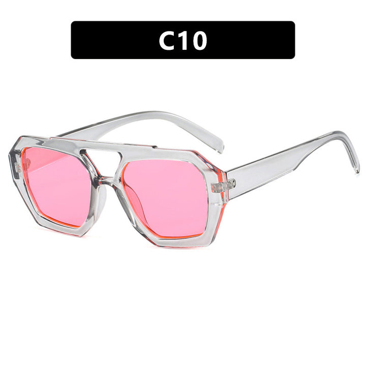 Women's geometric sunglasses with luxurious design Bowlift