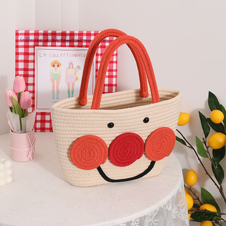 Handcrafted Clown Shoulder Bag Bowlift