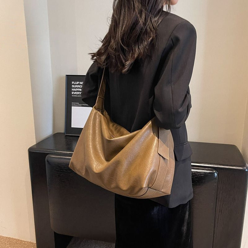 Soft Textured Shoulder Bag Bowlift