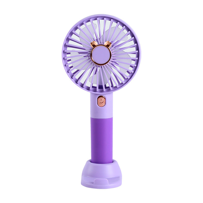 Women's Portable Table Fan with Flexible Handle Bowlift
