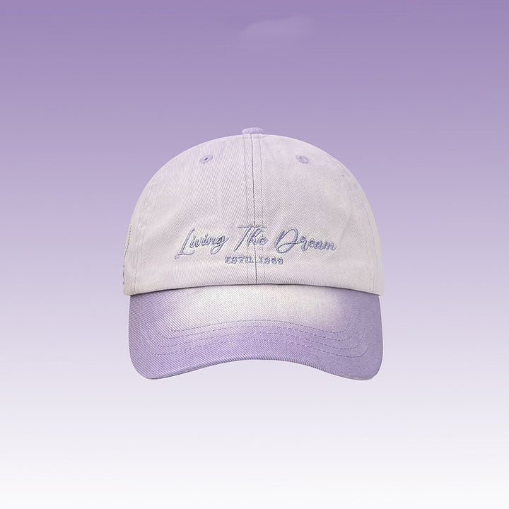 Vintage-Inspired Washed Denim Cap