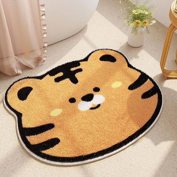 Fun Polar Bear Bath Mat Bowlift