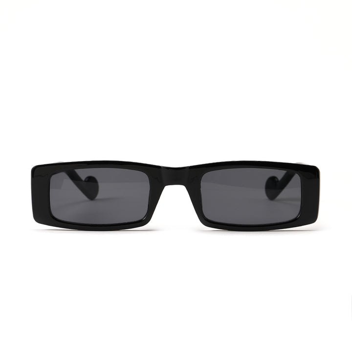 Women's fashionable rectangular sunglasses in innovative design Bowlift