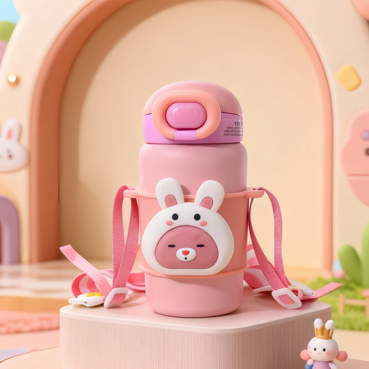 Women's children's drinking bottle with cute animal design Bowlift