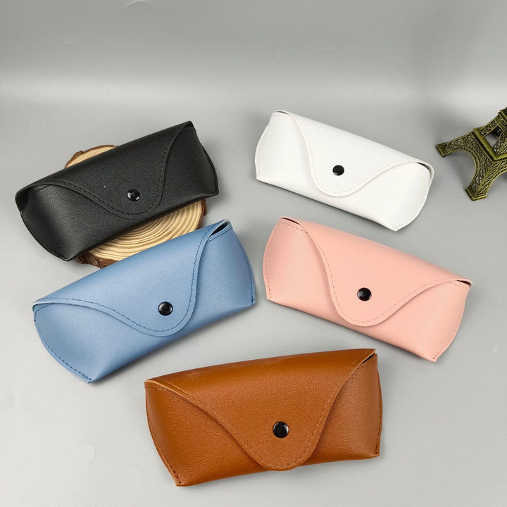 Leather Snap Sunglass Pouch Bowlift