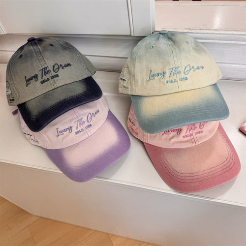 Women's Vintage-Inspired Adjustable Baseball Cap Bowlift