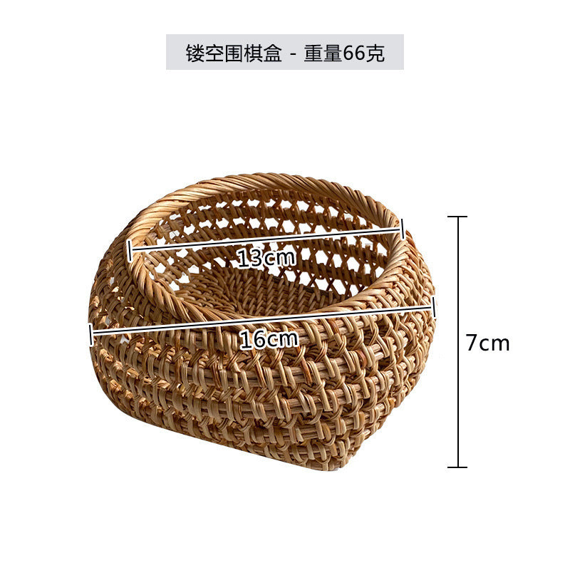 Women handwoven storage basket Bowlift